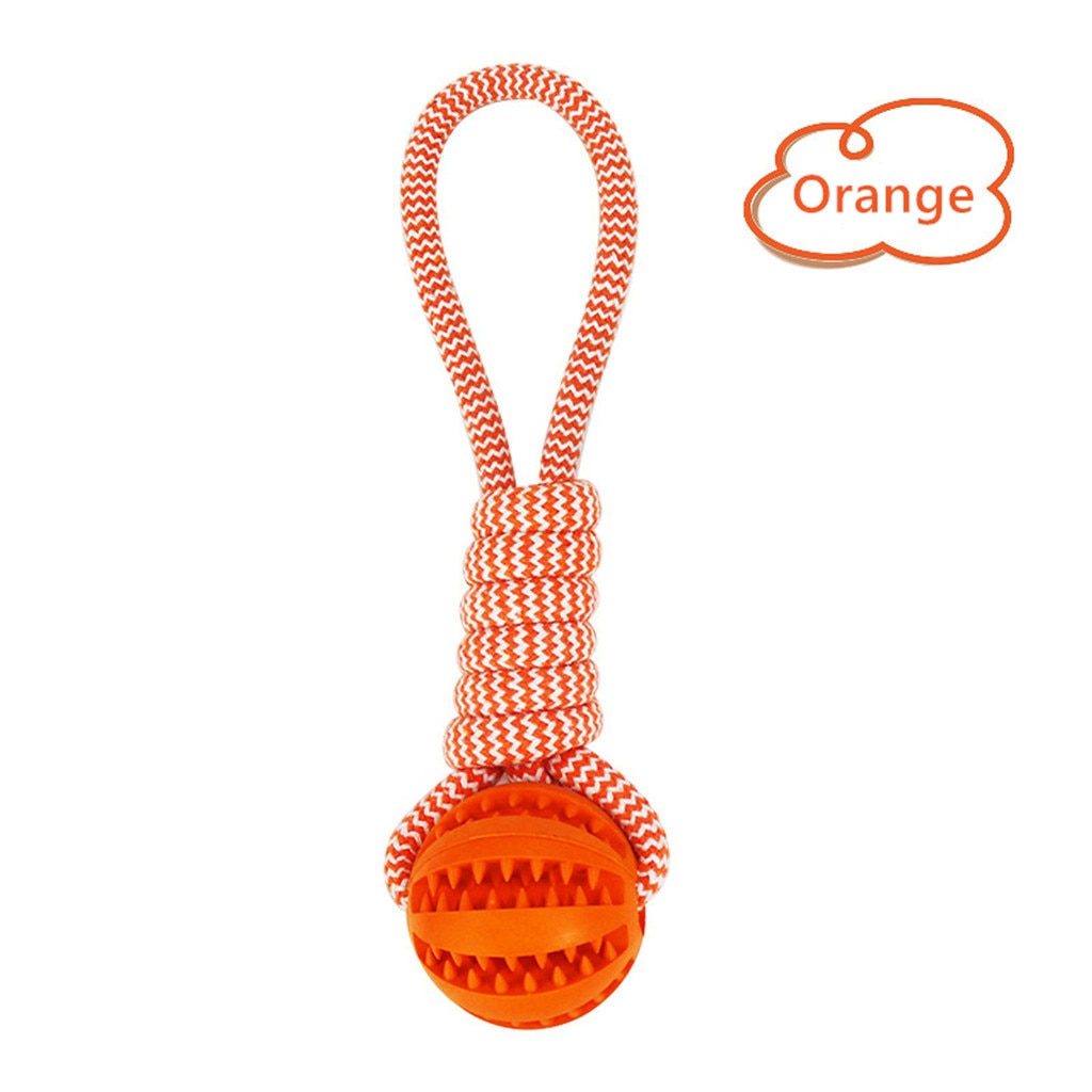 Dental Health Pet Rope Ball Toy-3