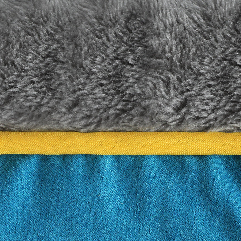 PaWz Electric Pet Heater Bed Heated S Blue Small-2